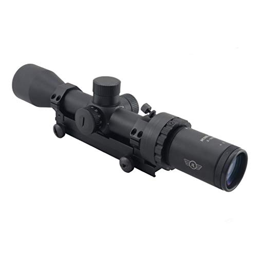 Hi-Lux Optics M1000-Pro Automatic Ranging Trajectory (Art) M1000-Pro 2-10 X 42 With Green Illuminated Hr1 Moa Reticle, Black #TOP4