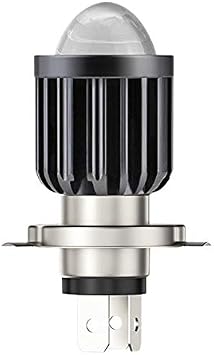 H4 LED Spotlight Small Light Bulb LED Motorcycle Modified Headlight Integrated Two-Color Headlight Accessories
