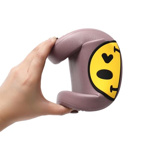 Womens Slides,Pillow Slippers Sandals for Men,Unisex Non slip Quick Dry Shower Shoes Indoor Outdoor Open Toe Spa Bath Pool Gym House Casual Massage Smile Face Slippers3