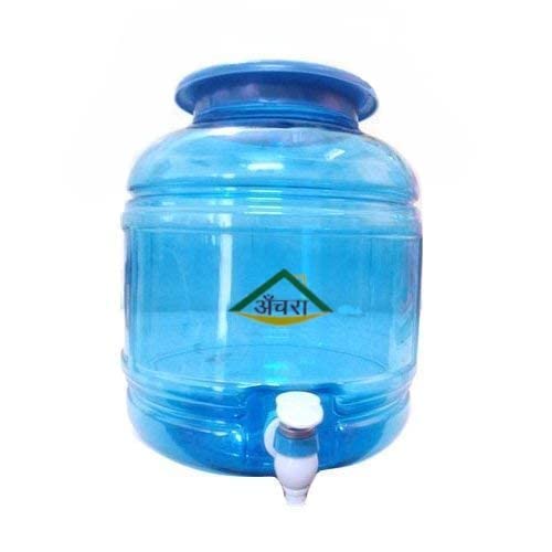 Anchara Water Jar Container Strong Drinking Water Jar with Tap Bottom Heavy Duty Durable for Home, Kitchen, Office (Without Lid) (B07MMFD14J) Amazon Price History, Amazon Price Tracker