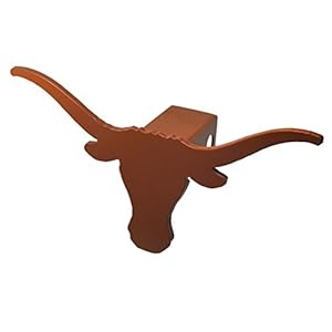 AMG Auto Emblems Solid Metal Customer Shaped Hitch Cover (Texas Longhorns)
