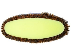 HySHINE Pro Groom Sponge Brush - Navy/Light Blue