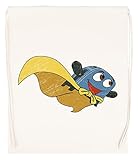 Valiente Pequeño Tostadora - Volar Lejos Beige Bolsa De Gimnasio con Cordón Drawstring Gym Bag Backpack