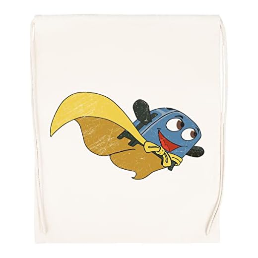 Valiente Pequeño Tostadora - Volar Lejos Beige Bolsa De Gimnasio con Cordón Drawstring Gym Bag Backpack