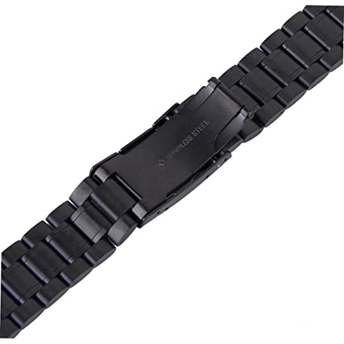 Correa de reloj de 22 mm LIFKOME en acero inoxidable plano 3D 6