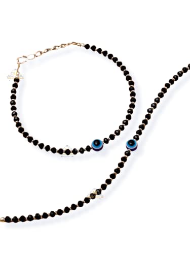 SJ SHUBHAM JEWELLERS Pure Silver Nazariya Anklet (Payal) in Pure 92.5 Pure Sterling Silver for Girls & Women (Silver) - Image 4