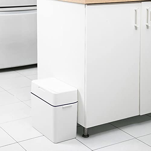 Vuilnisbakken Nordic vuilnisbak 9.5L Huishoudelijke woonkamer keuken eenvoudige push-type verzegelde grote badkamer… - Image 8