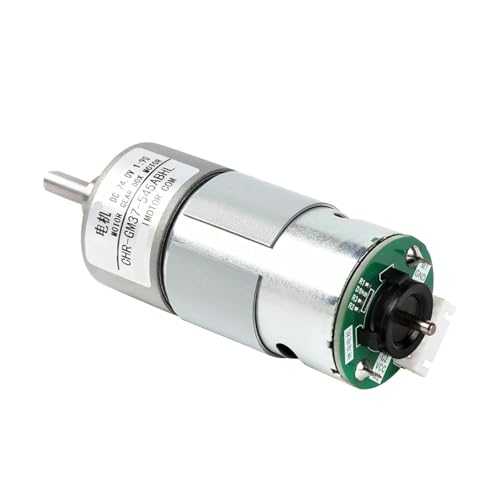 Motorreductor CC de gran torque 12V con codificador Hall y reducción 1:270 3