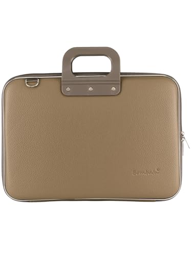 Bombata Classic - Mallette pour ordinateur portable - Sac à bandoulière - Tortora 13