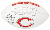 Ron Rivera Signed Bears Logo White Football w/SB XX Champs