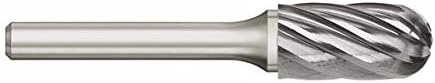 RedLine Tools - SC-5NF .3750 Diameter Carbide Cylindrical Bur for Aluminum, Standard Cut, .7500 Length of Cut, 2.5000 OAL, .2500 Shank Diameter - RB25299