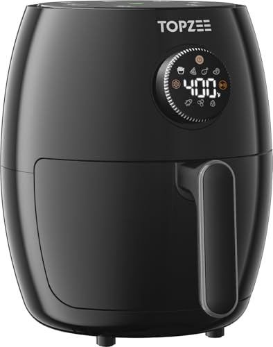 Upgraded 2.1QT Smart Air Fryer with 85% Oil-Free