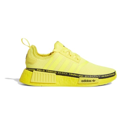 Image of adidas NMD R1 Womens Shoes Size 6.5, Color: Yellow /Yellow