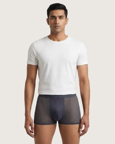 Image of Mesh Boxer Men's | Breathable Pouch | Dot Silky Smooth Innerwear