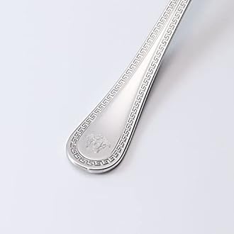 Versace x Rosenthal Greca Dessert Fork Cutlery Silver Not Released in Japan 69178-130955-75026 [Parallel Import]