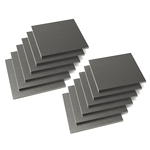 Silatu Welding Coupons - 12Pcs 3×3 Inch Mild Steel Welding Kit, 11 Gauge Welding Training Metal Plate For Mig, Tig, Gas, Arc, Stick #TOP2