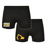 VAUXX Herren Bagger Boxer Shorts Doppelpack (XL, ERDMASSEN SPEZIALIST)