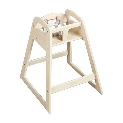 ECR4Kids ASATT High Chair, Children's Furniture, Antique White