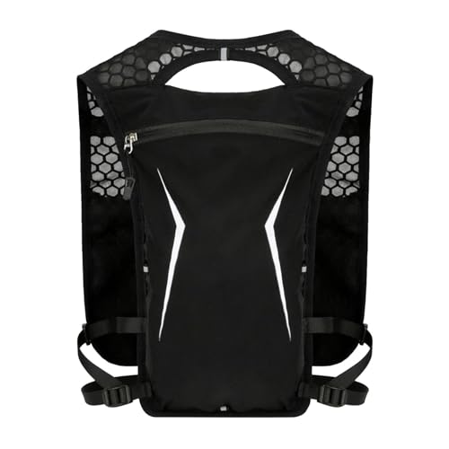 Mochila para correr en montaña y senderismo de fin de semana con chaleco cómodo