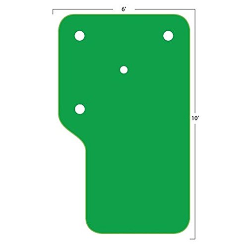 Big Moss Golf The Country Club 610 V2 6'X10' Practice Putting Chipping Green with 4 Cups