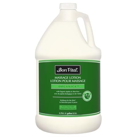 Bon Vital' Organica Massage Lotion with Certified Organic Ingredients Cover