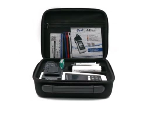 Water-ID Premium Aufbewahrungskoffer für PoolLab 2.0 Photometer - Robuster Transportkoffer mit Gepolstertem Innenraum - Optimaler Schutz für Wasseranalysegerät
