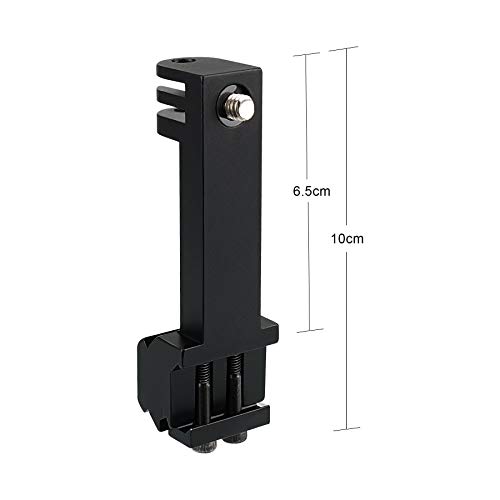 Fantaseal VTG-1815US High Precision Aluminum Alloy Universal 2In1 Action Camera Rifle Gun Crossbow Parallel Mlock Picatinny Rail Mount Clamp Weaver Adapter thumb #4