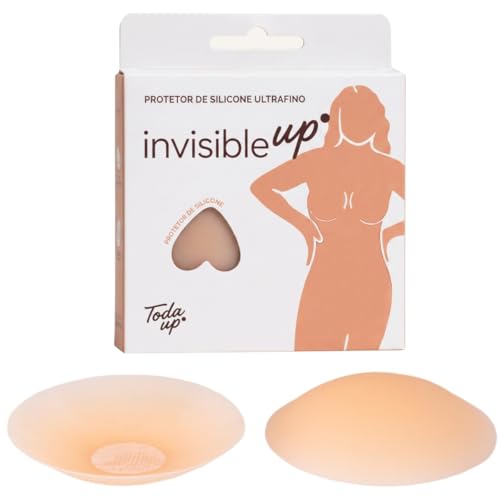Protetor de Mamilo de Silicone Ultra-fino - Fita Up (Creme)