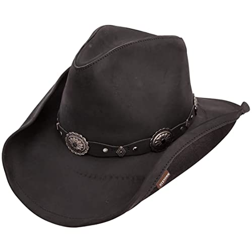 Stetson Men's Roxbury Shapeable Leather Western Hat