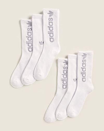 adidas Mens 6 Pack Athletic Crew Socks (Shoe: 6-13)2