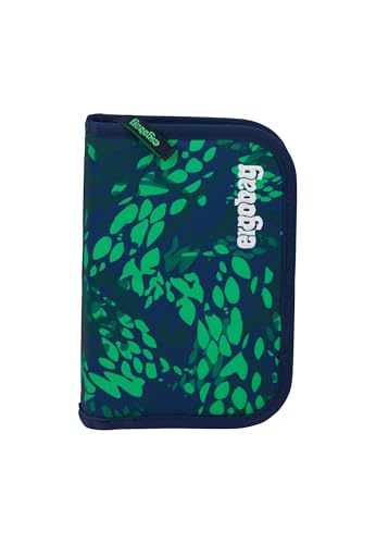 ergobag Federmäppchen Set 22-teilig Lyra Buntstifte Stundenplan-Fach Kleingeld Fach Lineal