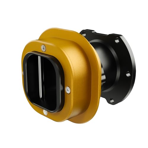 Tanlenki QR2 Racing Wheel-Sides Adapted for Fanatec Racing Wheel QR2 Pro Quick Release Stable Structure CNC Machining and Anodized Golden
