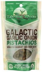 Pistachos de cebolla y ajo galáctico, paquete de 3 onzas