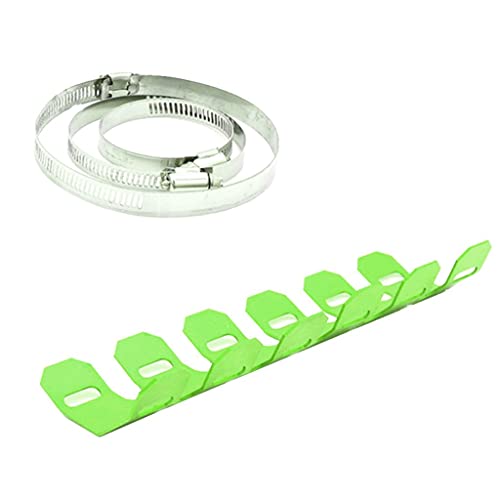 Écran thermique de 25 cm vert pour isoler et protéger vos tuyaux d'échappement