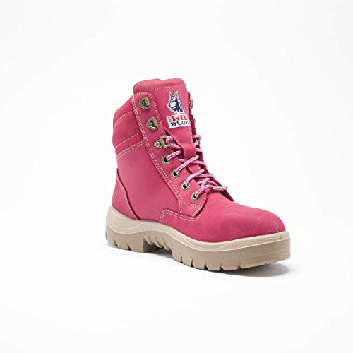 Steel Blue Ladies Southern Cross Boot, Pink