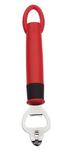 Kitchencookshop Stainless Steel Cap Lifter with Can Piercer Soft Grip Handle gp4040