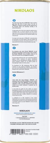 BIO Olijfolie 5 liter 100% Griekse van Kreta / extra vergine - koudgeperst " Nikolaos " Premium kwaliteit 0,2% // oogst (2021-2022) / Best te gebruiken voor 28.02.2024 - Image 8
