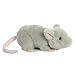 Aurora 31731 Mouse Stuffed Animal Plush Toy, 8", Grey
