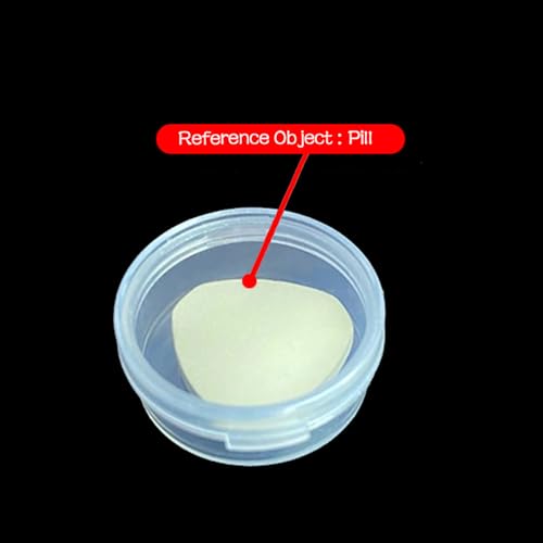 Image of 0.034 oz Mini Clear Plastic Round Storage Jars for Beads (0.75 x 0.28 inch), Buttons, Small Jewelry Findings (24 Pack)