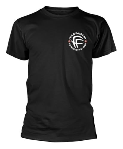 Photo de Fear Factory '30 Years of Fear' (Black) T-Shirt - New & Official! Black