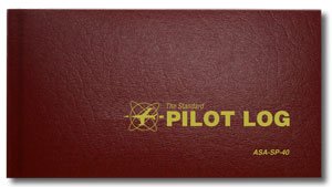 Bitácora estándar para pilotos ASA con tapa dura