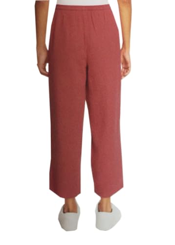 Jessica Simpson Women's Gauzy 100% Cotton Pull On Cropped Ankle Pants2