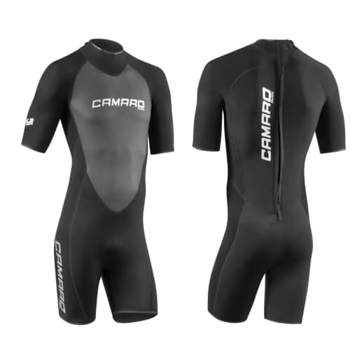 Camaro Neopren Shorty Herren Flex Skin super Stretch Surfanzug Neoprenanzug bis 6XL