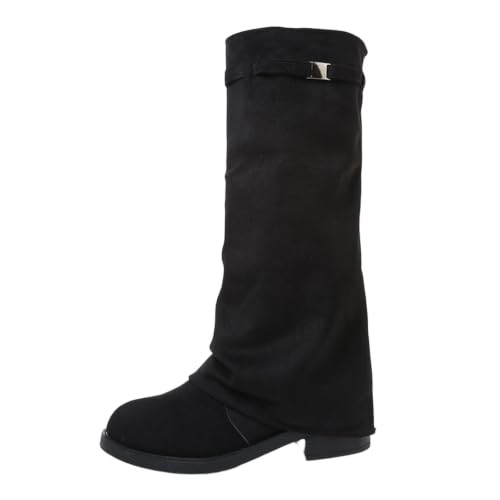 Botas largas de montar antideslizantes para caminar segura y sin caídas en invierno