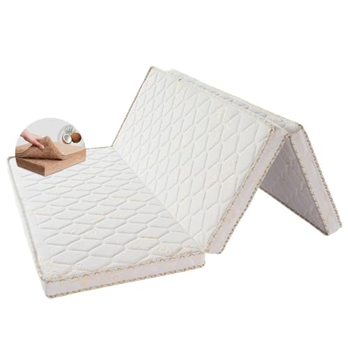 LZTENRETO Coconut Palm Mattress Topper Queen 6cm