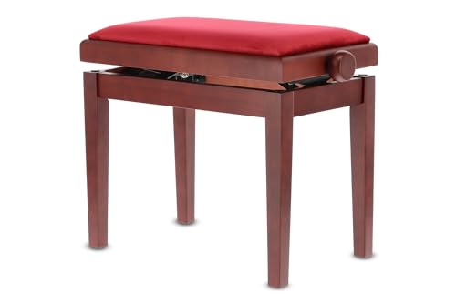 GEWA Banquette de Piano, Acajou Mat - Les Beatles, Paul McCartney, John Lennon, RIngo Starr, George Harrison GEWA Banquette de Piano, Acajou Mat – Image 6