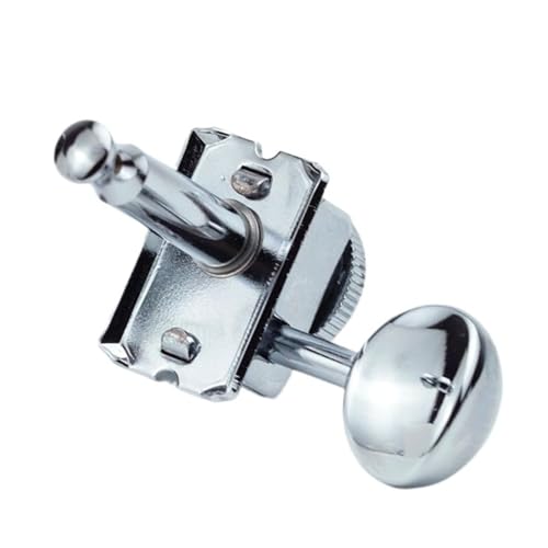 Accordeurs de guitare vintage en chrome pour tête de machine de guitare électrique