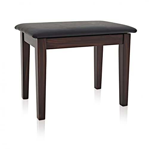Gear4music Banc de piano avec rangement Brun – Finition palissandre - Les Beatles, Paul McCartney, John Lennon, RIngo Starr, George Harrison Gear4music Banc de piano avec rangement Brun - Finition palissandre