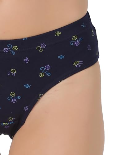 Image of Dollar Lehar Super Combed Cotton Women's Printed Hipster Panty - Actual Print May Vary