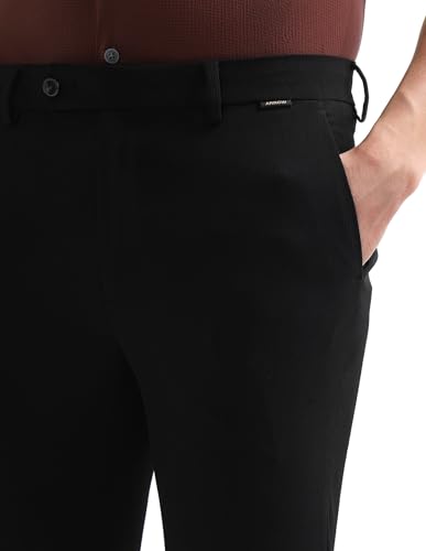 Image of Vertical Striped Super Slim fit Trousers